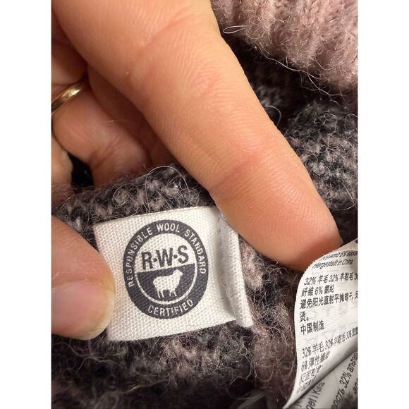 Allsaints Irma Houndstooth Cardigan Pink Small - Picture 15 of 16